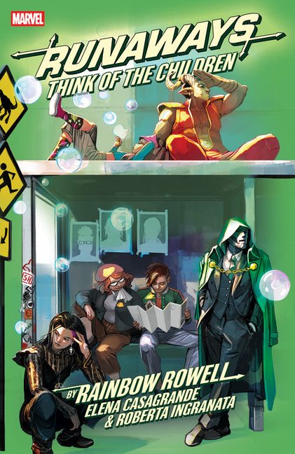 Book cover for Runaways: Think of the Children