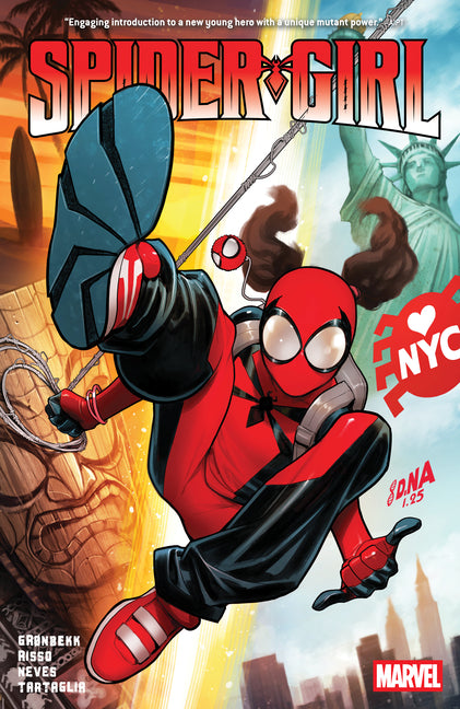 Book cover for Spider-Girl: Breathe Through the Fire