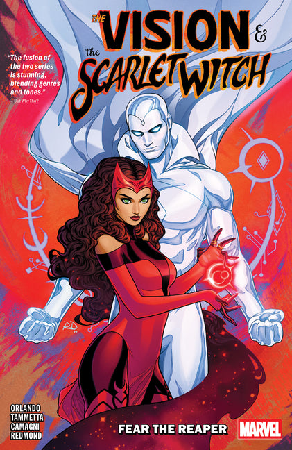 Book cover for Vision & the Scarlet Witch: Fear the Reaper