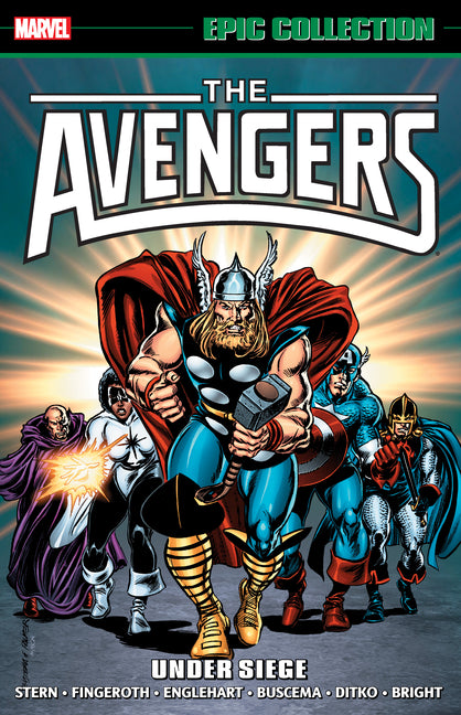 Book cover for Avengers Epic Collection: Under Siege [New Printing]