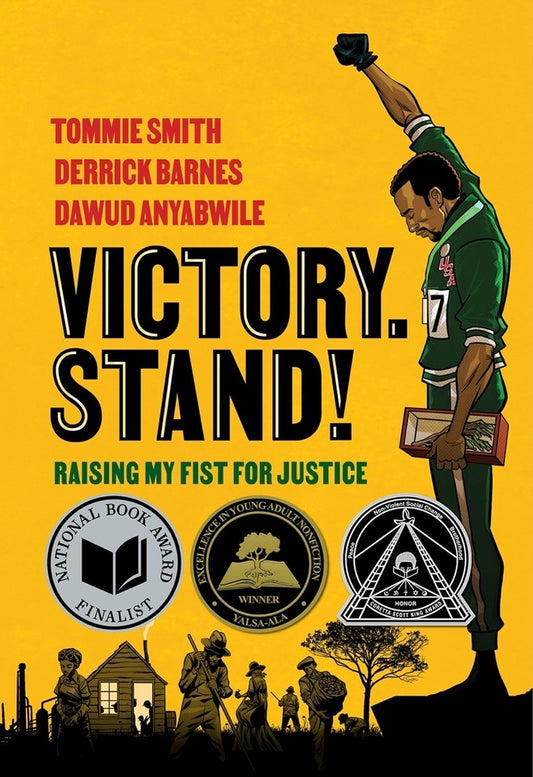 Book cover for Victory. Stand!: Raising My Fist for Justice