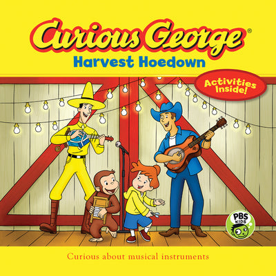 Book cover for Curious George Harvest Hoedown (Cgtv 8 X 8)