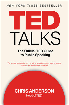 Book cover for TED Talks: The Official TED Guide to Public Speaking