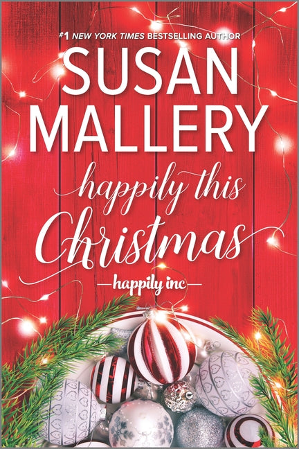 Book cover for Happily This Christmas: A Holiday Romance Novel (Original)