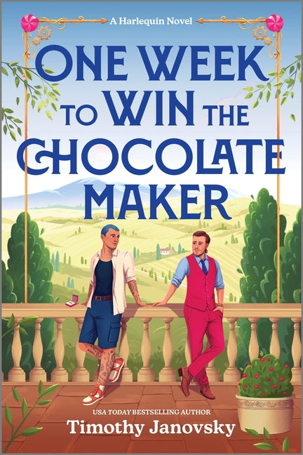 Book cover for One Week to Win the Chocolate Maker: A Spicy MM Romance Retelling of Charlie and the Chocolate Factory (Original)