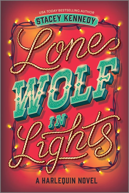 Book cover for Lone Wolf in Lights: A Spicy Emotional Western Christmas Romance (Original)
