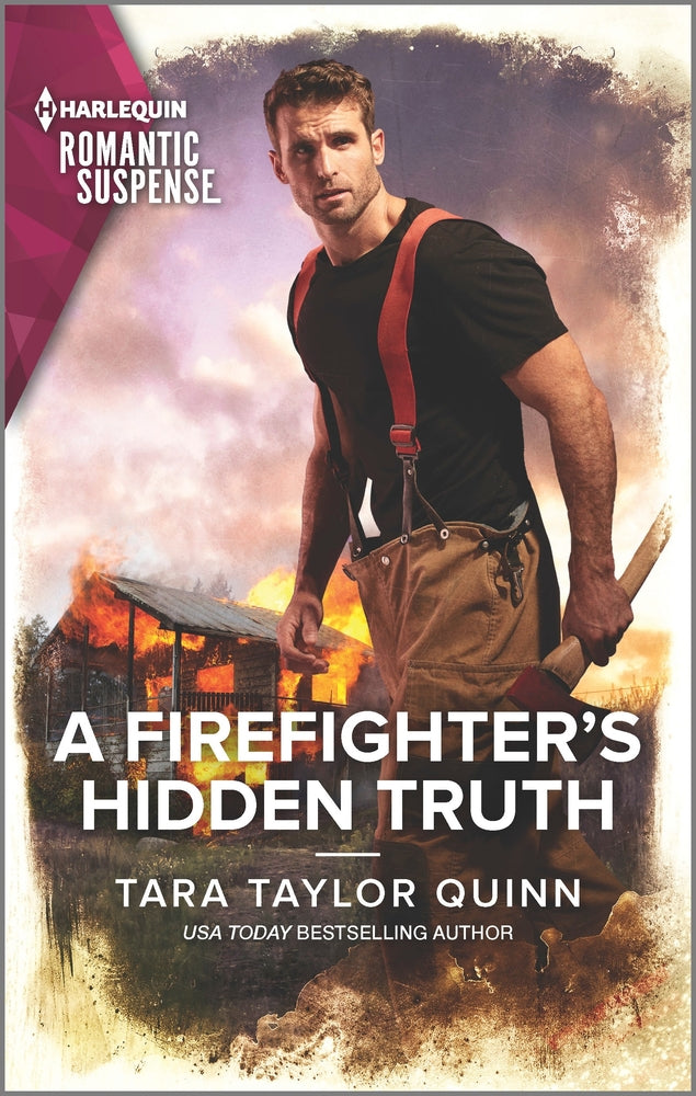Book cover for A Firefighter's Hidden Truth