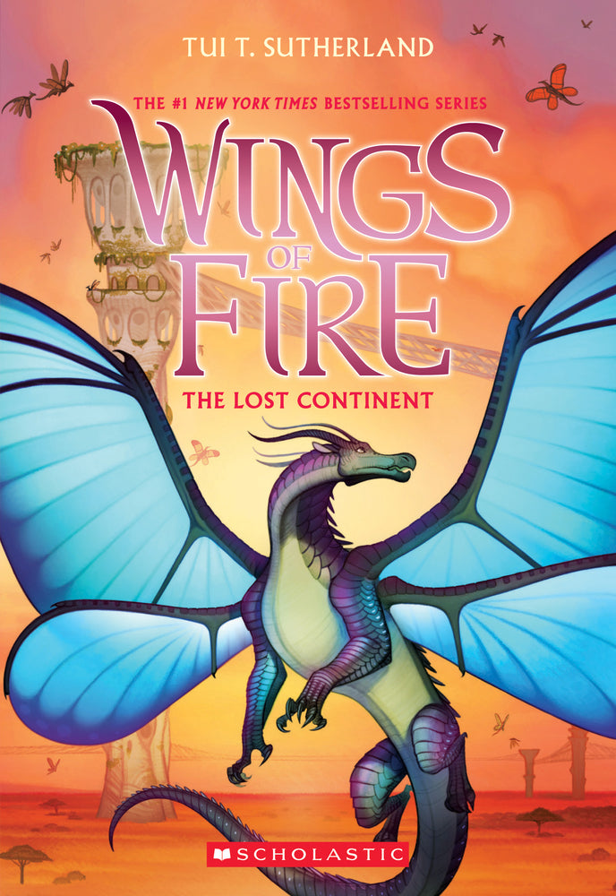 Book cover for The Lost Continent (Wings of Fire #11): Volume 11