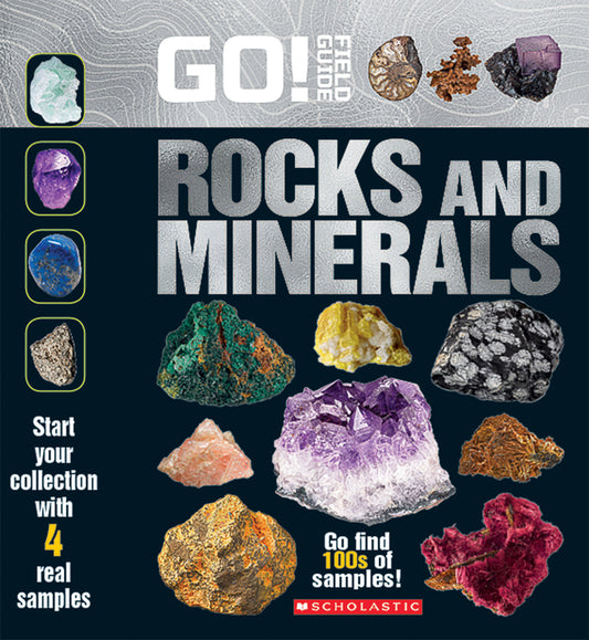 Book cover for Go! Field Guide: Rocks and Minerals [With Stones]