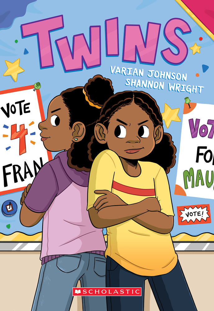 Book cover for Twins: A Graphic Novel (Twins #1): Volume 1