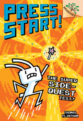 Book cover for The Super Side-Quest Test!: A Branches Book (Press Start! #6): Volume 6