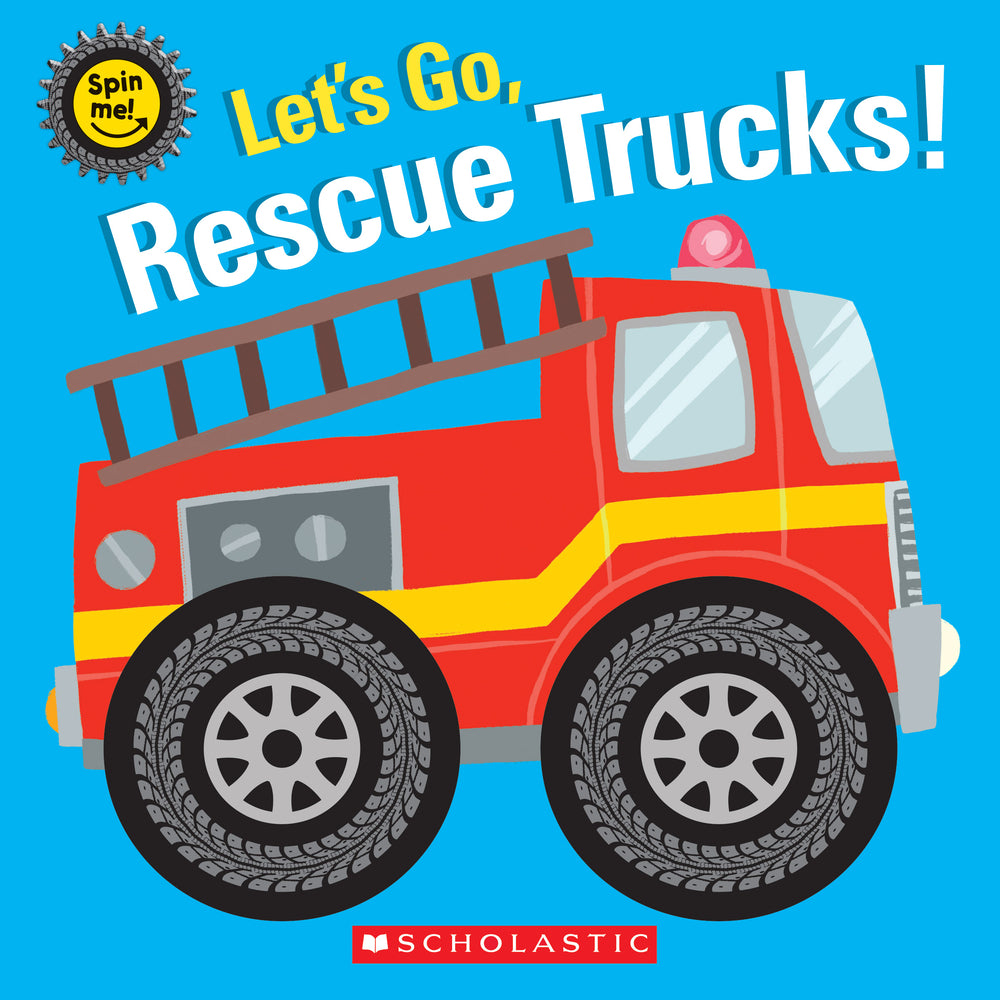 Book cover for Let's Go, Rescue Trucks!
