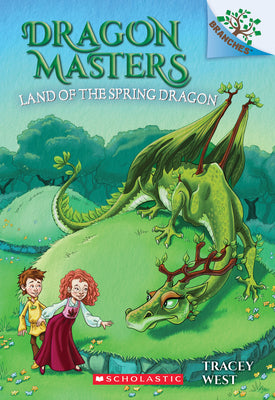 Book cover for Land of the Spring Dragon: A Branches Book (Dragon Masters #14): Volume 14