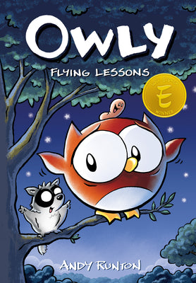 Book cover for Flying Lessons: A Graphic Novel (Owly #3): Volume 3