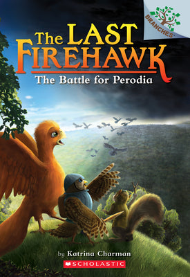 Book cover for The Battle for Perodia: A Branches Book (the Last Firehawk #6)