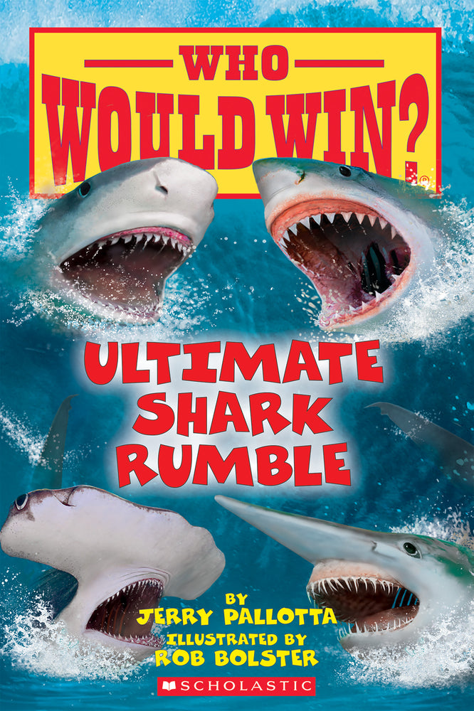 Book cover for Ultimate Shark Rumble (Who Would Win?): Volume 24