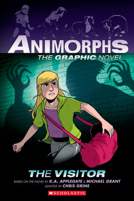 Book cover for The Visitor: A Graphic Novel (Animorphs #2)
