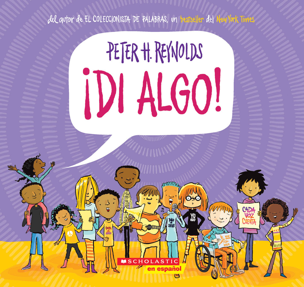 Book cover for ¡Di Algo! (Say Something!)