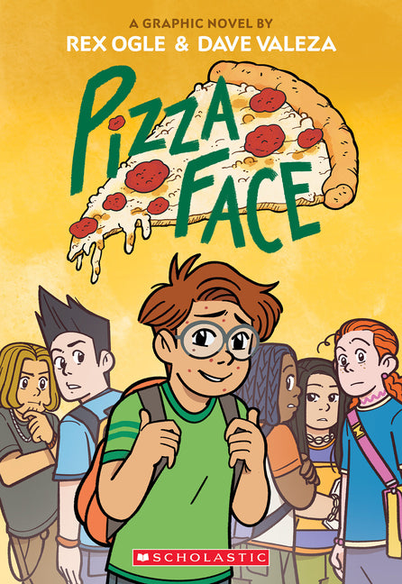 Book cover for Pizza Face: A Graphic Novel