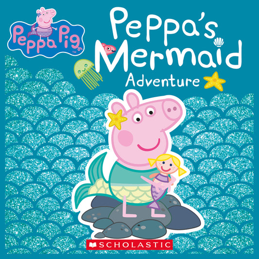 Book cover for Peppa's Mermaid Adventure (Peppa Pig)