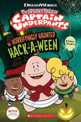 Book cover for The Horrifyingly Haunted Hack-A-Ween