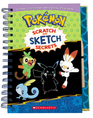 Book cover for Scratch and Sketch Secrets (Pokémon)