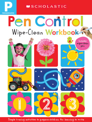 Book cover for Pen Control: Scholastic Early Learners (Wipe-Clean)