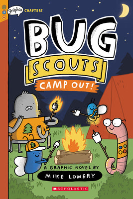 Book cover for Camp Out!: A Graphix Chapters Book (Bug Scouts #2)