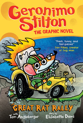 Book cover for The Great Rat Rally: A Graphic Novel (Geronimo Stilton #3): Volume 3