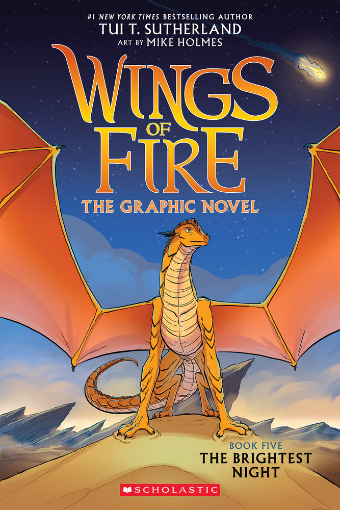 Book cover for Wings of Fire: The Brightest Night: A Graphic Novel (Wings of Fire Graphic Novel #5)