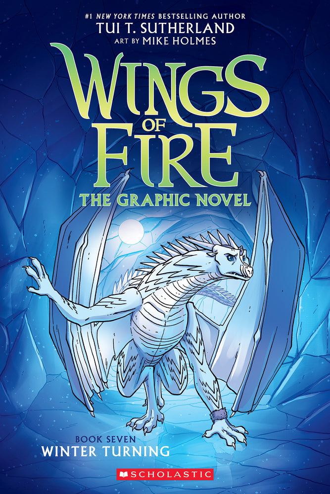 Book cover for Winter Turning: A Graphic Novel (Wings of Fire Graphic Novel #7)