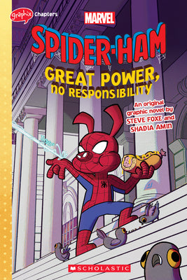Book cover for Great Power, No Responsibility (Spider-Ham Original Graphic Novel)