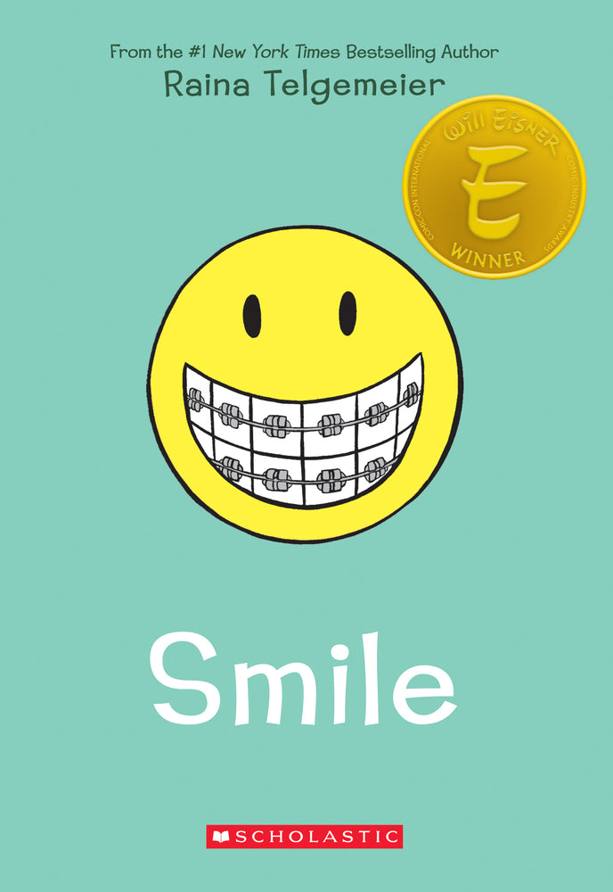 Book cover for Smile: A Graphic Novel