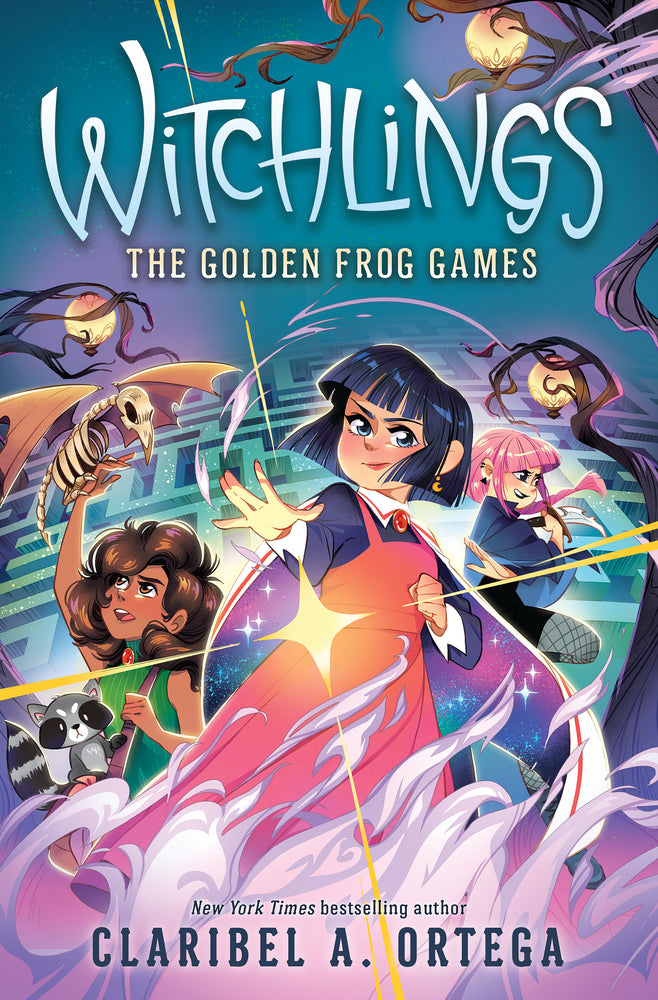Book cover for The Golden Frog Games (Witchlings 2)