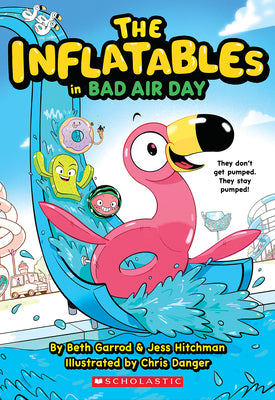 Book cover for The Inflatables in Bad Air Day (the Inflatables #1)