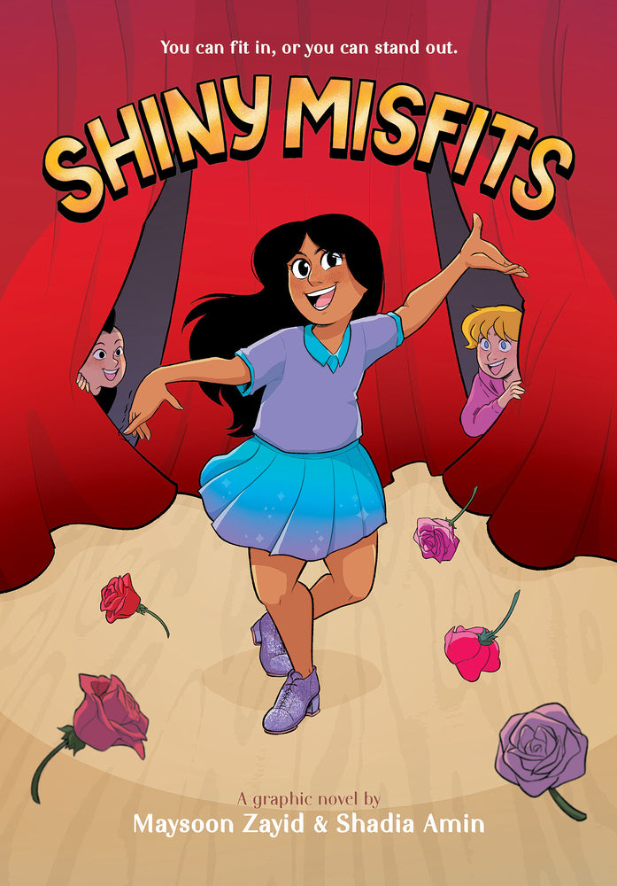 Book cover for Shiny Misfits: A Graphic Novel