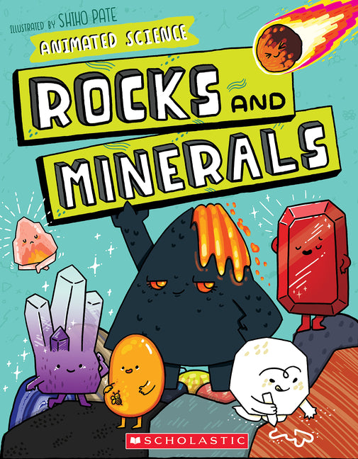 Book cover for Animated Science: Rocks and Minerals
