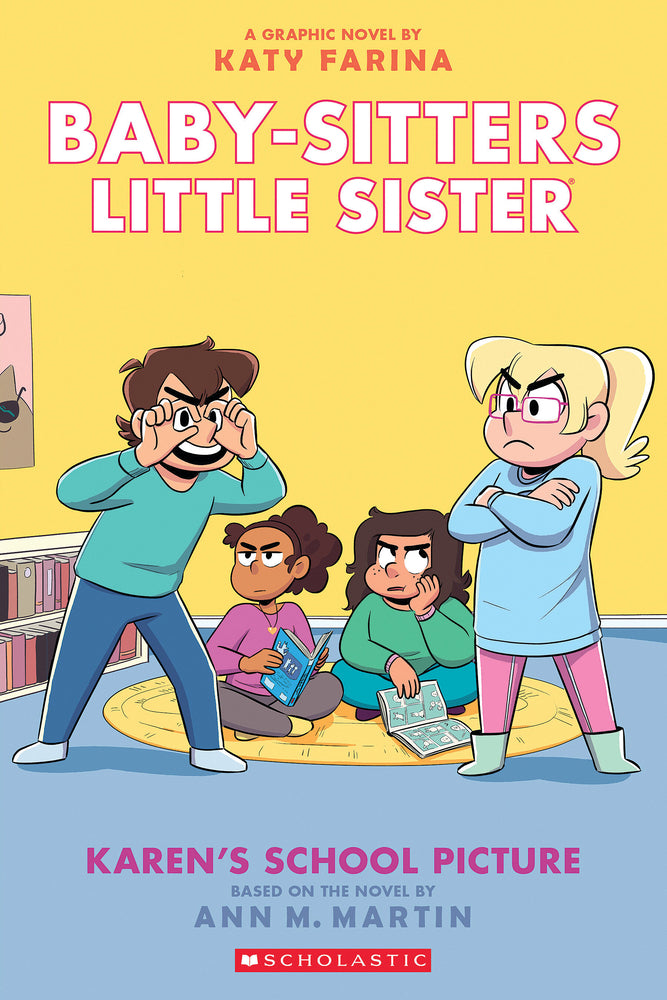 Book cover for Karen's School Picture: A Graphic Novel (Baby-Sitters Little Sister #5)