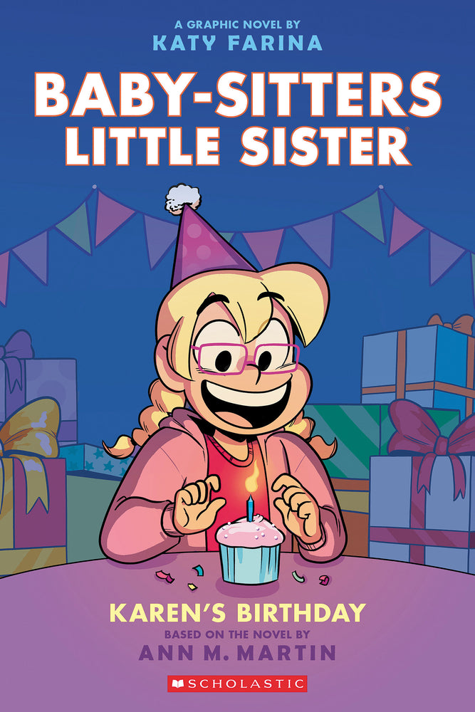 Book cover for Karen's Birthday: A Graphic Novel (Baby-Sitters Little Sister #6)