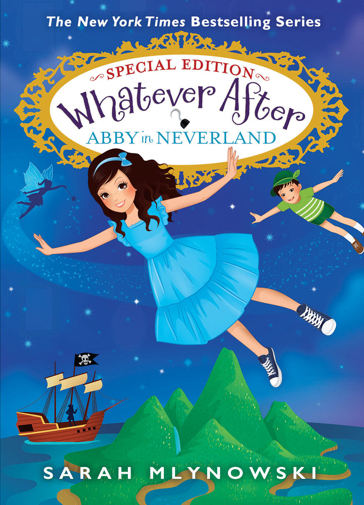 Book cover for Abby in Neverland (Whatever After Special Edition #3)