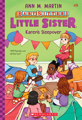 Book cover for Karen's Sleepover (Baby-Sitters Little Sister #9)