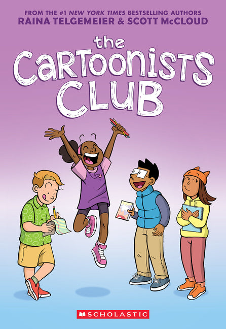 Book cover for Cartoonists Club: A Graphic Novel