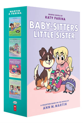 Book cover for Baby-Sitters Little Sister Graphic Novels #1-4: A Graphix Collection