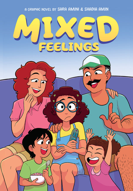 Book cover for Mixed Feelings: A Graphic Novel