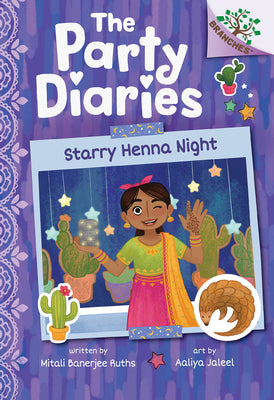 Book cover for Starry Henna Night: A Branches Book (the Party Diaries #2)