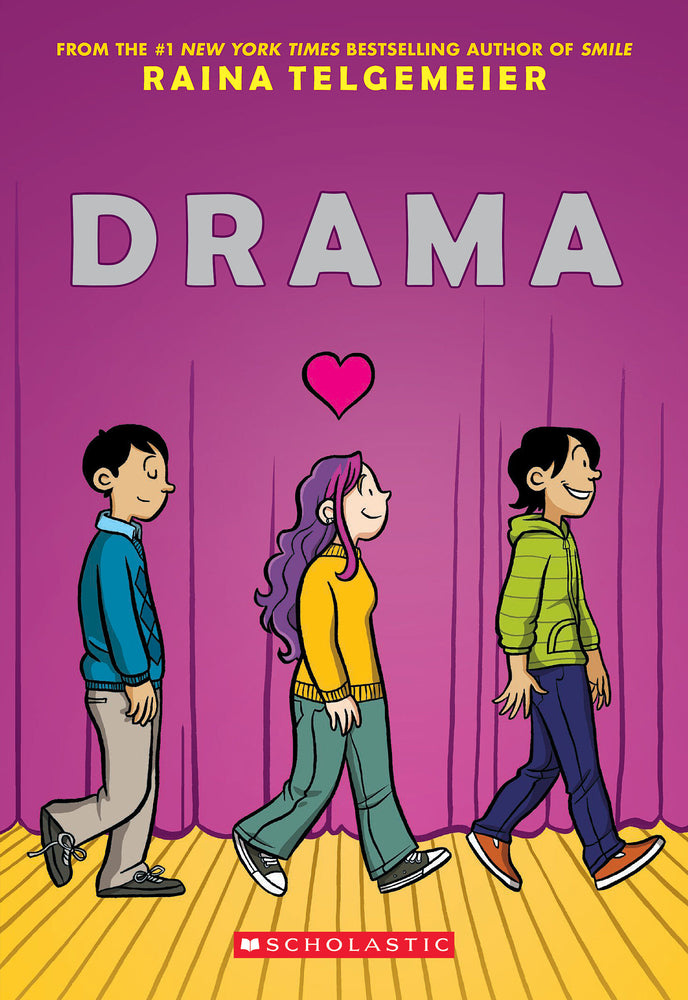 Book cover for Drama: A Graphic Novel