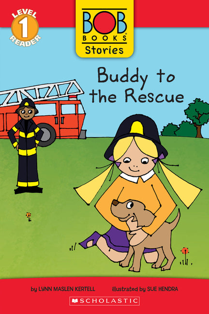 Book cover for Buddy to the Rescue (Bob Books Stories: Scholastic Reader, Level 1)