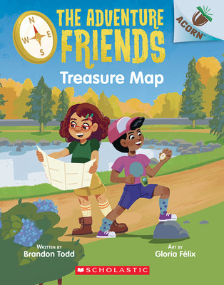 Book cover for Treasure Map: An Acorn Book (the Adventure Friends #1)