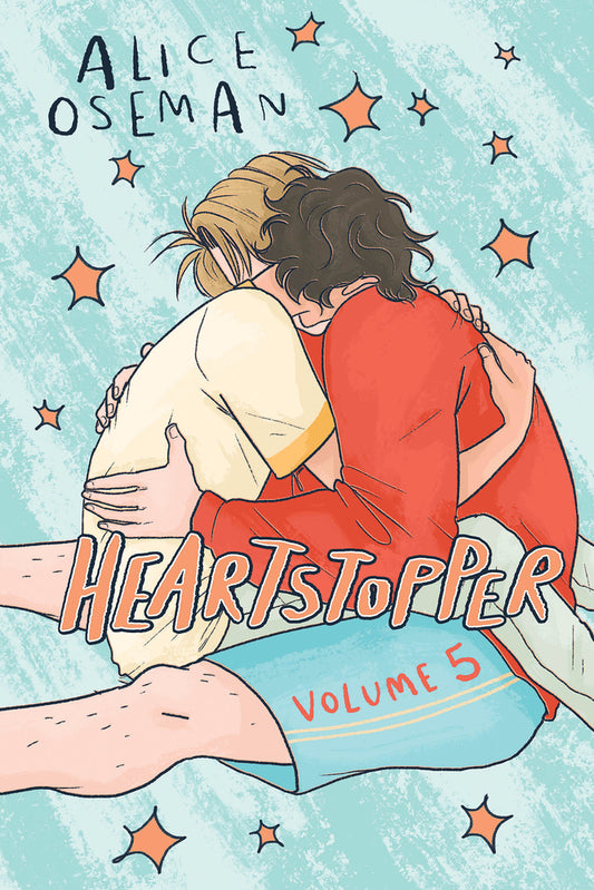 Book cover for Heartstopper #5: A Graphic Novel