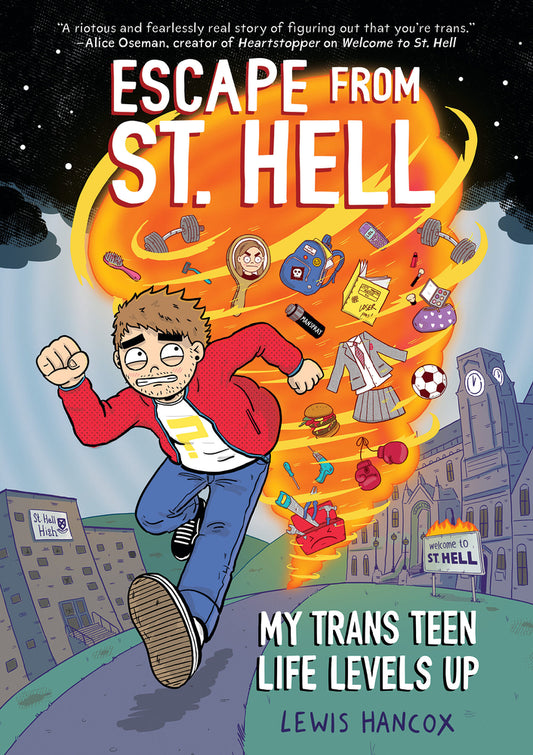 Book cover for Escape from St. Hell: A Graphic Novel